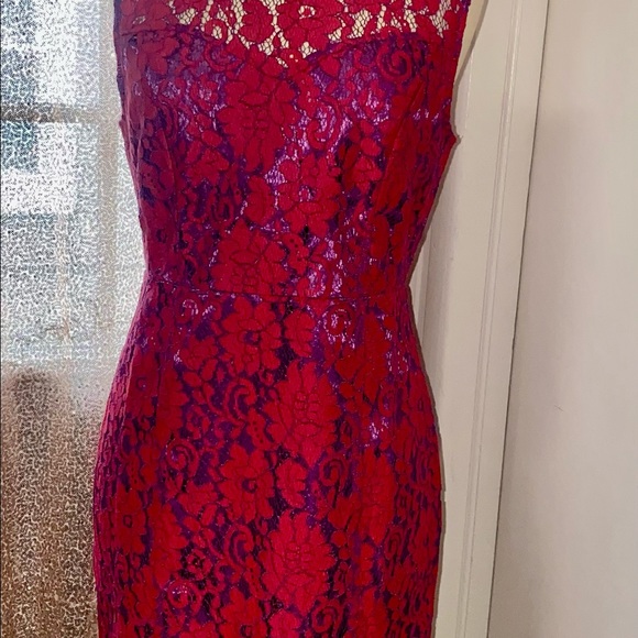 Pink purple lace  Dress - Picture 5 of 5